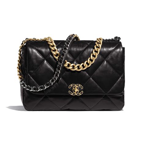 chanel 19 maxi tasche